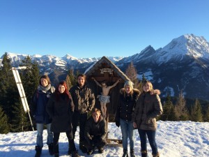 Gruppenfoto am Hochschwarzeck